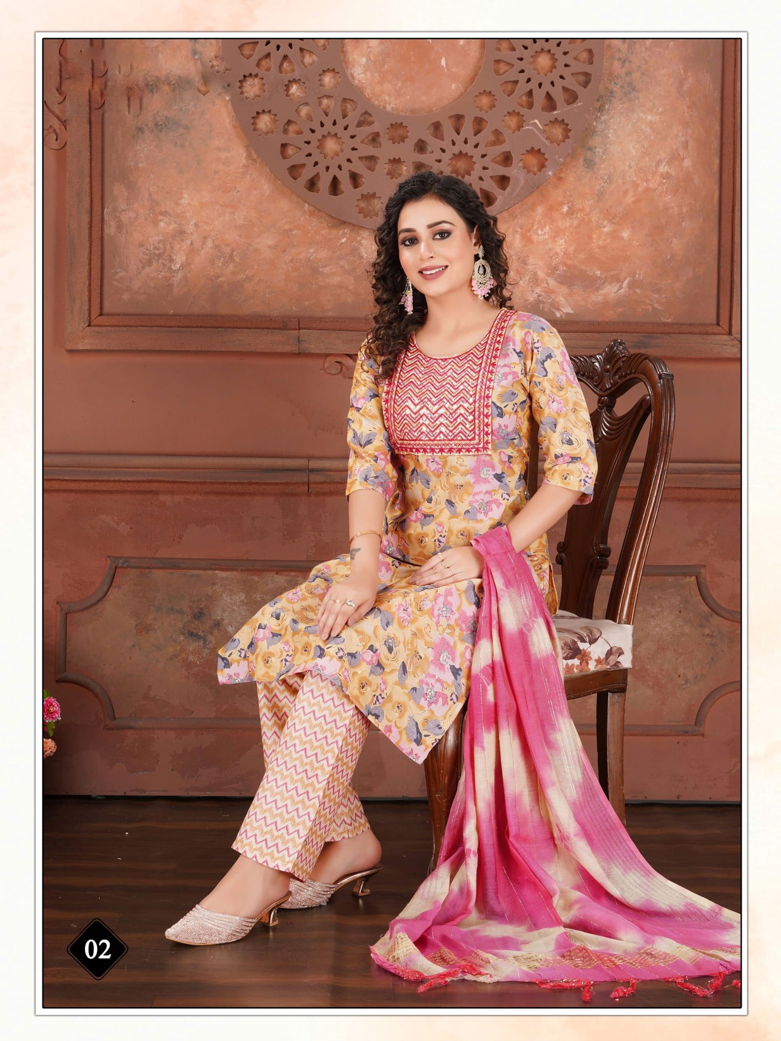 Kritika By Rangjyot Foil Printed Kurti With Bottom Dupatta Wholesale Shop In Surat
